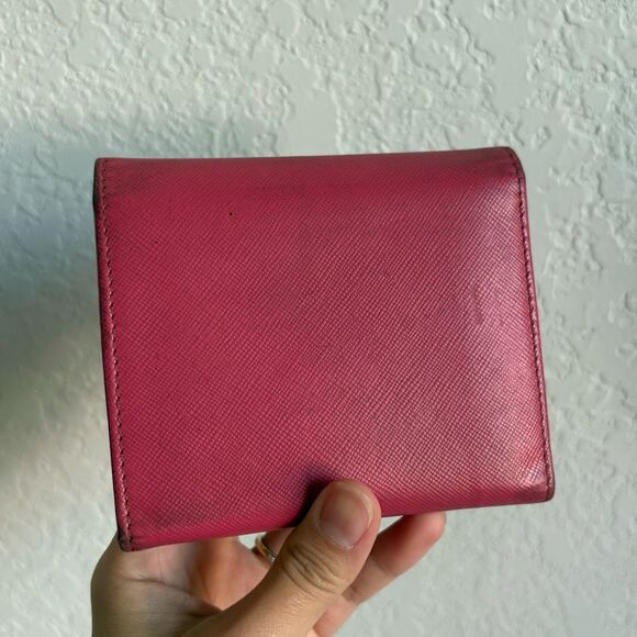 Prada Milano Made in Italy Pink Snap Wallet - Picture 9 of 13